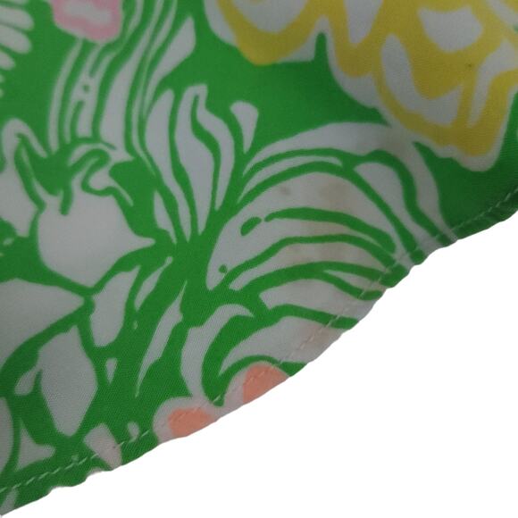 Lilly Pulitzer Hibiscus Stroll Folly Flounce Shorts Size 0 Bright Preppy Summer - Picture 5 of 6